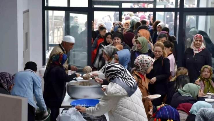 116 Yıllık Keşkek Geleneği Bayramda Yaşatıldı