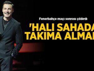 Barış Kılıç Fenerbahçe maçı sonrası çıldırdı! 'Halı sahada takıma almam'