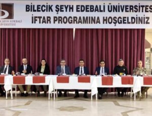 Bilecik Şeyh Edebali Üniversitesi’nde İftar Programı