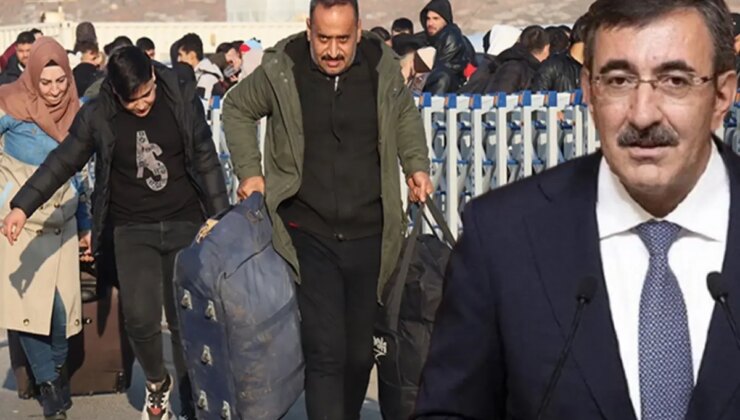 Cevdet Yılmaz, Suriye’ye geri dönüş yapanların sayısını açıkladı