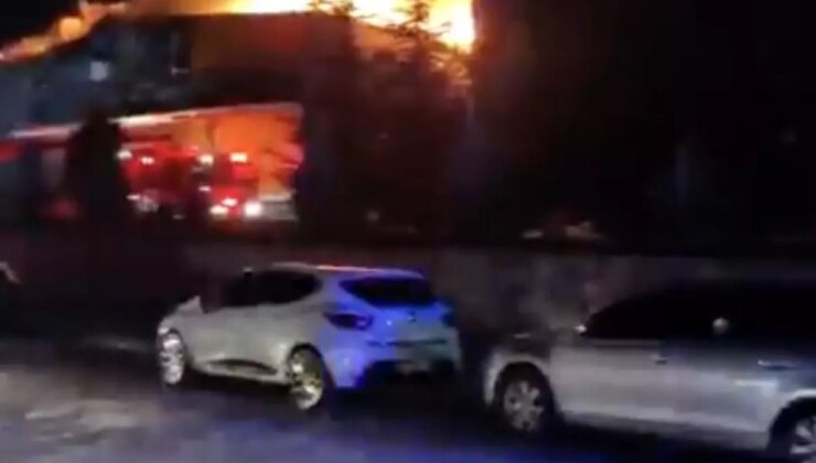 Çorum Organize Sanayi Bölgesi’nde Fabrika Yangını