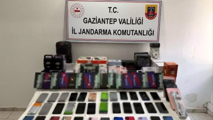 Gaziantep’te Gümrük Kaçağı Elektronik Eşya Operasyonu