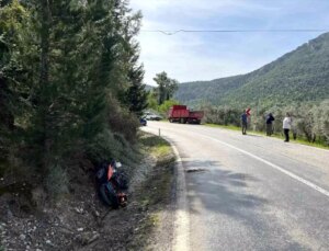 Manavgat’ta Motosiklet Kazası: Sürücü Yaralandı