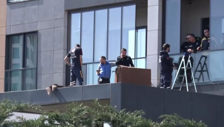 Ümraniye’de 23 yaşındaki genç 28. kattan düşerek hayatını kaybetti
