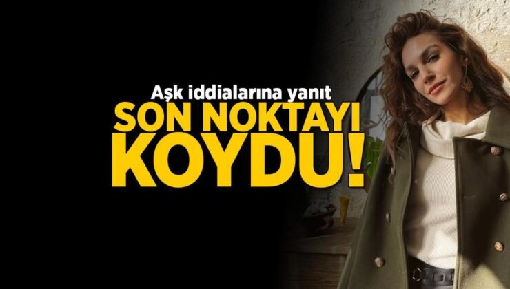 Sahra Şaş'tan aşk iddialarına yanıt! Son noktayı koydu