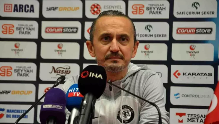 Tuncay Şanlı’dan İstifa Kararı: Çorum FK Yeni Teknik Direktörle Devam Edecek