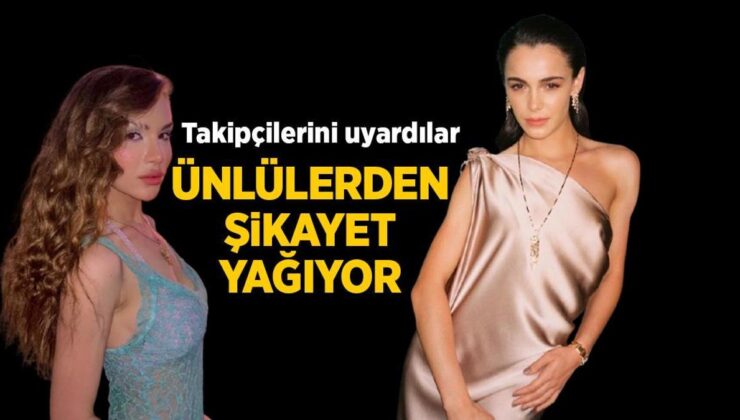 Ünlü isimlere sahte hesap şoku! Takipçilerini uyardılar