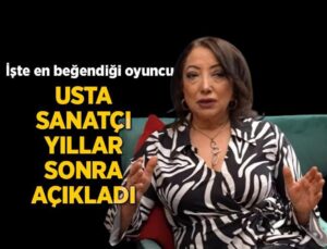 Yasemin Yalçın en beğendiği oyuncuyu açıkladı