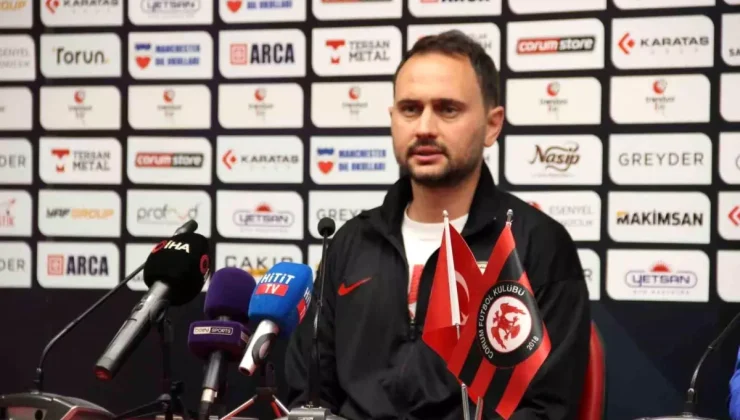 Çorum FK Yardımcı Antrenörü Can Güçer: Her Maç Önemli