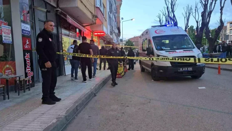 Çorum’da Kavga Sırasında Kendini Vuran Adam Yaralandı