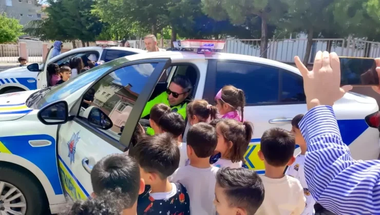 Çorum’da Trafik Haftası’nda Anaokulu Öğrencileriyle Eğlenceli Buluşma