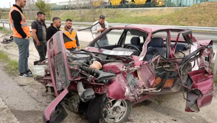 Kırıkkale’de Trafik Kazası: Karı-Koca Yaralandı