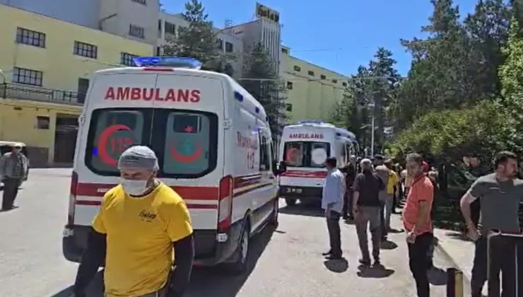 Un fabrikasında patlama: 1’i ağır, 8 yaralı
