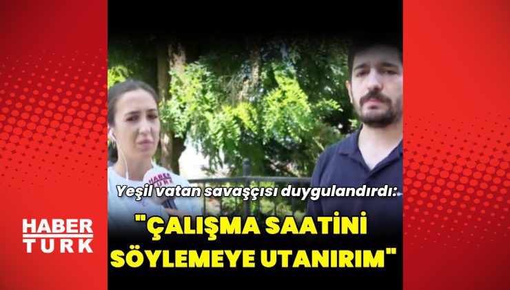 Bursa’daki yeşil vatan savaşçılarından İsmail Kuşakçı Habertürk’te soruları yanıtladı