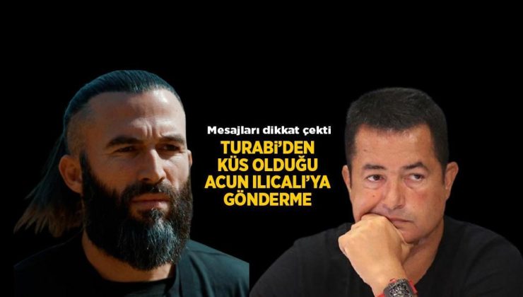 Turabi'den Acun Ilıcalı'ya 'Yetenek Sizsiniz Türkiye' göndermesi! 'Reyting rekorları kırar'