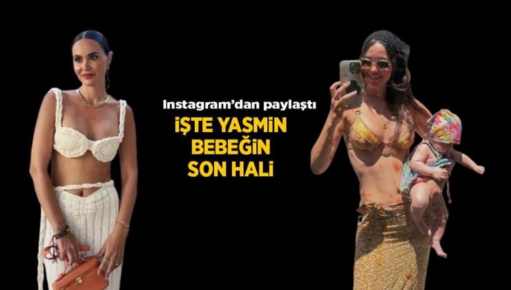 Yasmin bebeğin keyfi yerinde! Zeynep Sever Demirel son halini paylaştı
