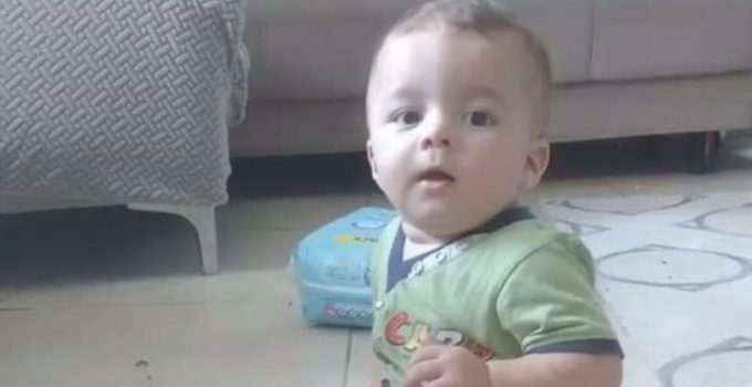 9 aylık Miran’a battaniyeli defin!