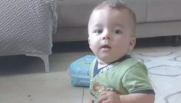 9 aylık Miran’a battaniyeli defin!