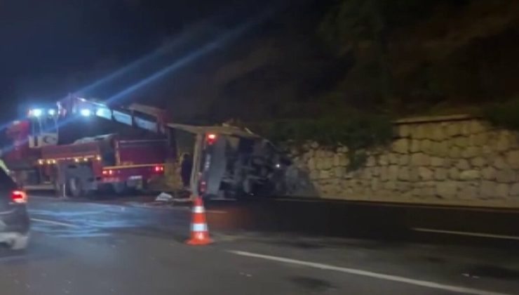 Ankara’da otobüs ile kamyonet çarpıştı: 6 yaralı