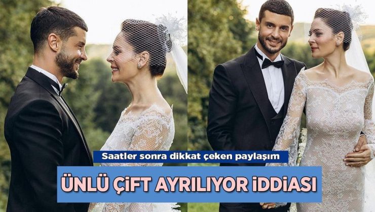 Berk Oktay ve Yıldız Çağrı Atiksoy boşanıyor mu? Saatler sonra dikkat çeken paylaşım