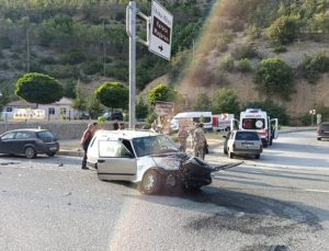 Gümüşhane’de zincirleme kaza: 7 yaralı
