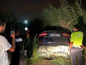 Hatay’da drift yapan sürücü, uyaranları bıçakla tehdit etti