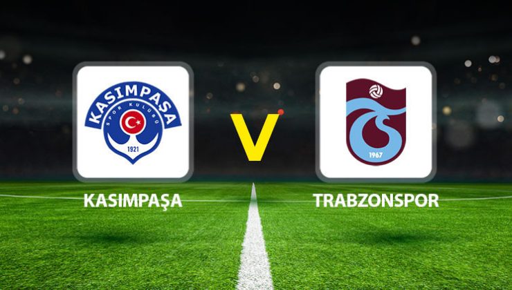 Kasımpaşa Trabzonspor maçı ne zaman saat kaçta hangi kanalda?