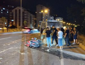 Kayseri’de motosiklet traktöre çarptı: 1 ölü
