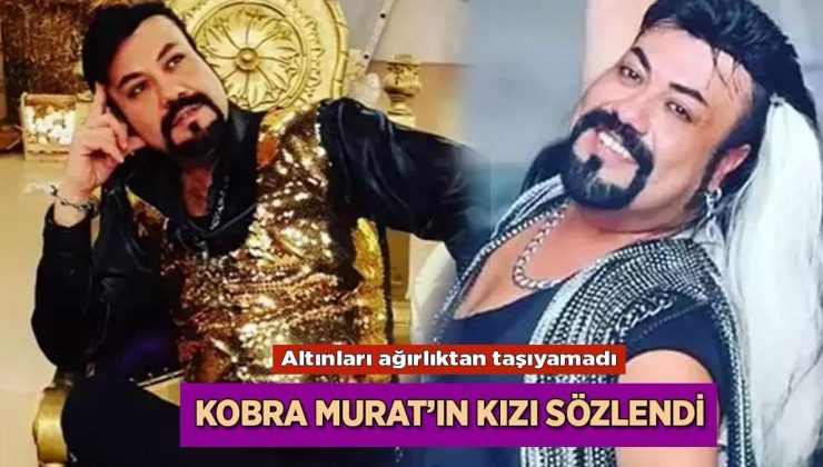 Kobra Murat'ın kızının sözü olay oldu! Deste deste euro takıldı, altınları ağırlıktan taşıyamadı