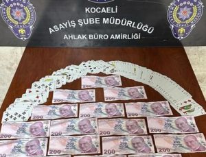 Kocaeli’de kumar oynayan 5 kişiye para cezası