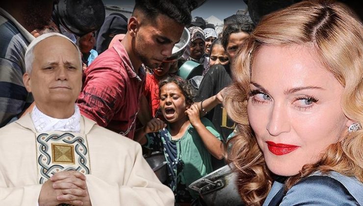 Madonna 'dayanamıyorum' diyerek Papa'ya çağrıda bulundu: Çok geç olmadan Gazze'ye gidin