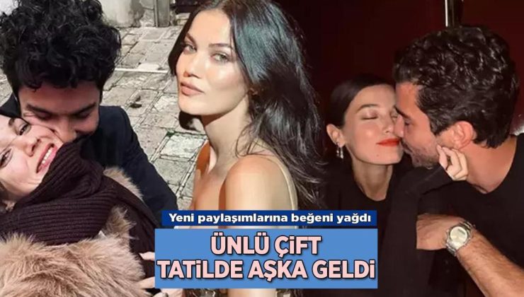 Pınar Deniz ve Kaan Yıldırım çiftinden yeni aile pozu! İşte minik Fikret Hakan'ın son hali
