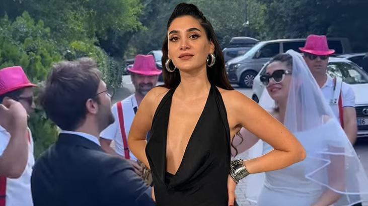 Sitare Akbaş ve Cengiz Orhonlu'nun mutlu günü! Sade gelinliği dikkat çekti