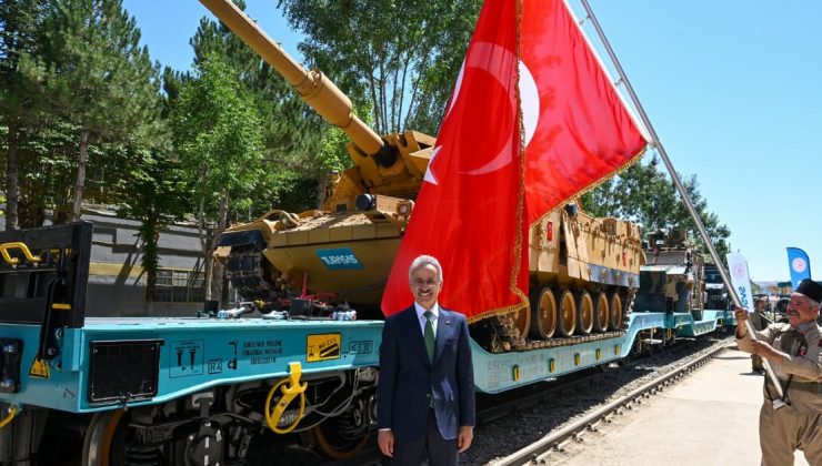 Tanklar yerli vagonla taşınacak