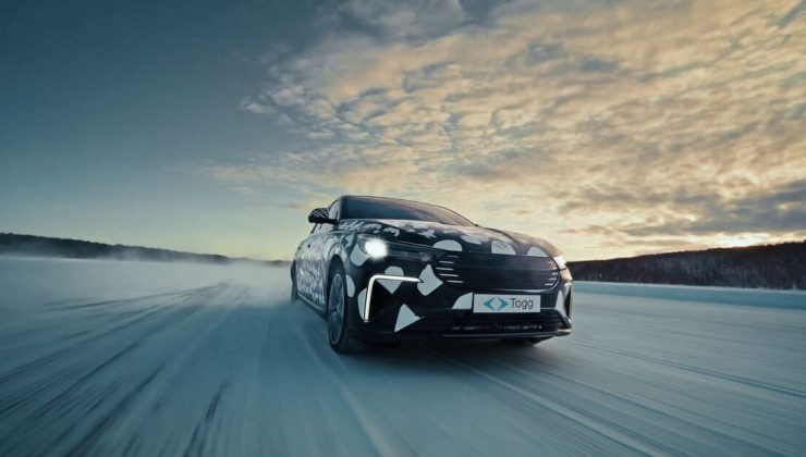 Togg’un yeni modeli kış testlerini tamamladı
