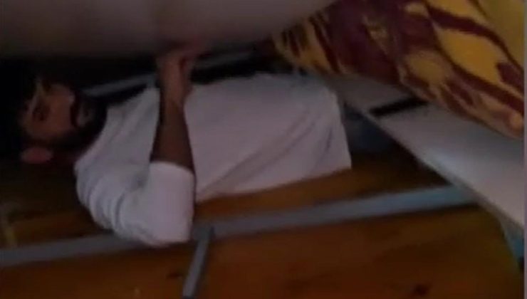15 yıl cezası vardı bazanın altında yakalandı!
