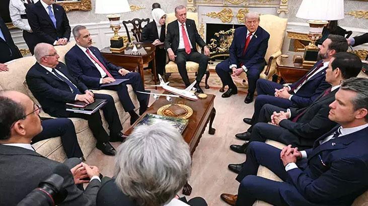 ABD Başkanı Trump: Bugün Cumhurbaşkanı Erdoğan ile harika bir toplantı yaptık