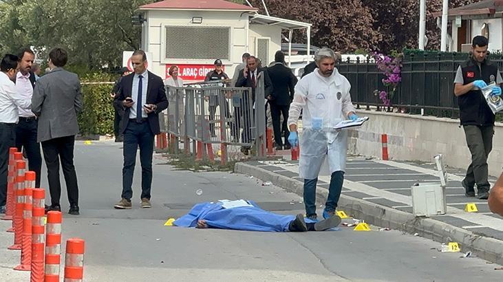 Adliye önünde silahlı kavga: 1 ölü, 1 yaralı