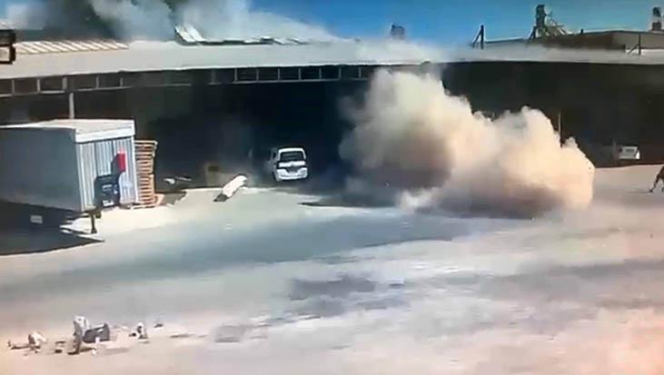 Antalya Demre’de toptancı halinde patlama: 1 ölü, 3 yaralı