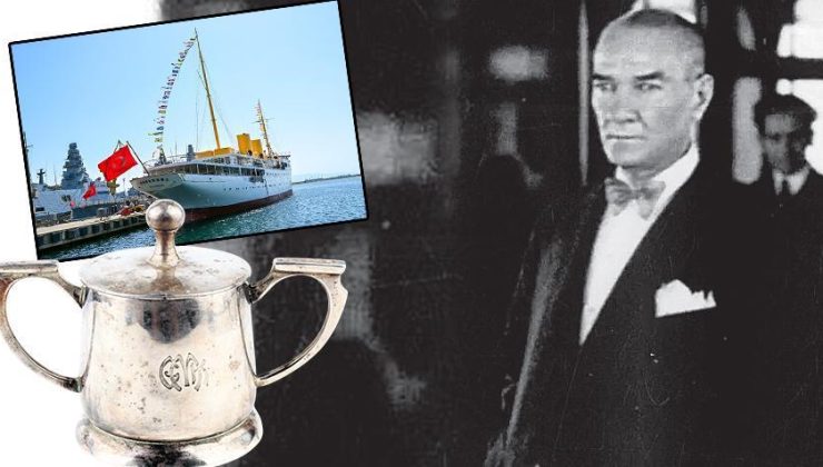 Atatürk’ün eşyaları ulusal miras mı, müzayedelik eser mi? Savarona yadigârı şekerlik satışta