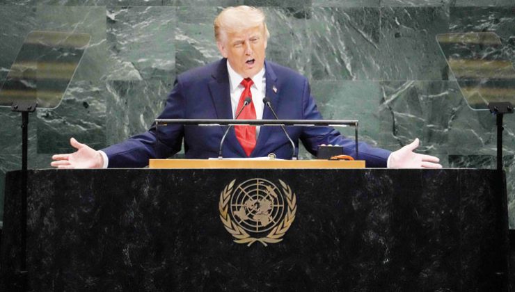 BM kürsüsünden BM’yi eleştirdi… Trump: Lafla savaş bitmez