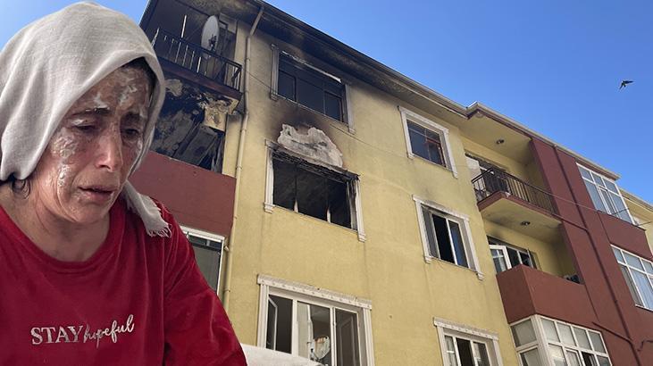 Bursa'da 3 kişinin can verdiği yangında yaralanan kadın dehşeti anlattı