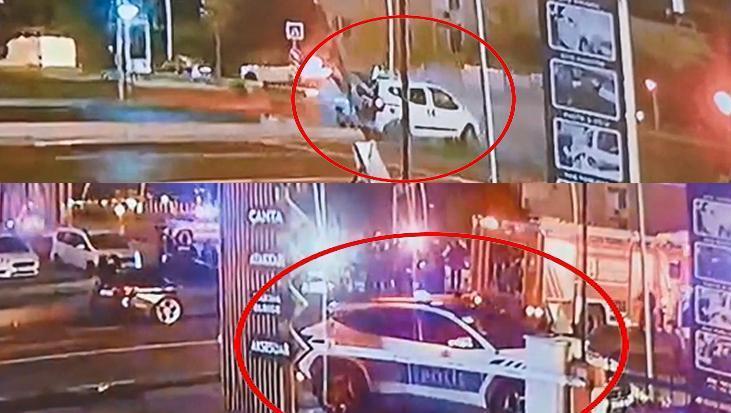 Büyükçekmece’de polis takibi feci kazayla sonlandı: 1 ölü, 2'si polis 3 yaralı