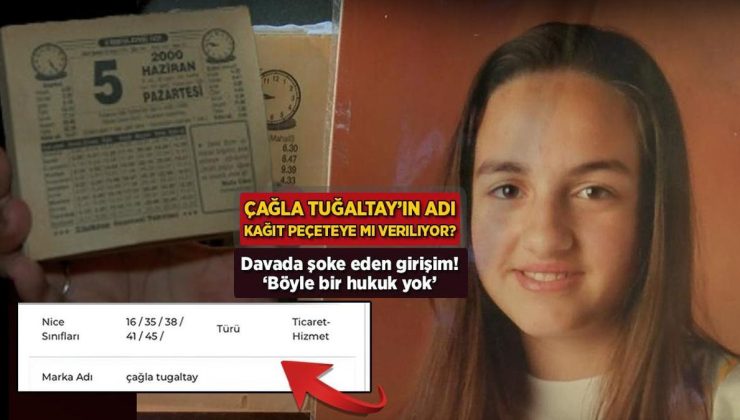 Çağla Tuğaltay'ın adı kağıt peçeteye mi veriliyor? Şoke eden girişim: 'Böyle bir hukuk yok'