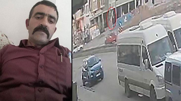 Dehşet anları kamerada: İskelenin bittiğini fark etmedi, 7'nci kattan düştü