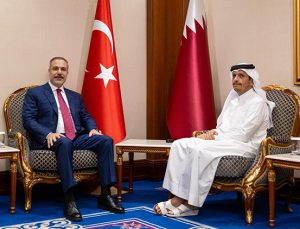 Dışişleri Bakanı Hakan Fidan, Katarlı mevkidaşı El Sani ile görüştü