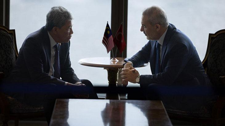 Dışişleri Bakanı Hakan Fidan, Malezyalı mevkidaşı Hasan ile New York'ta görüştü