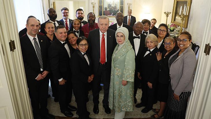 Emine Erdoğan'dan ABD'deki temaslarına ilişkin paylaşım