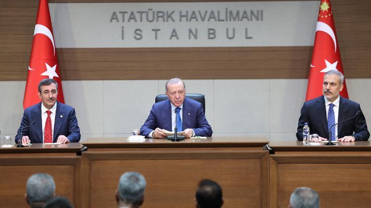 Erdoğan’dan CHP lideri Özgür Özel’e sert yanıt: Uydurup duruyor Özel’e sormayız