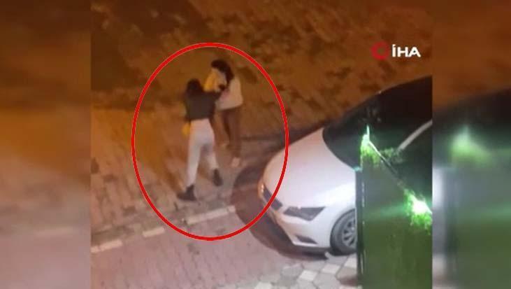 Esenyurt sokaklarında şaşkına çeviren kavga! Kadınlar saç başa birbirine girdi